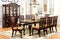 PETERSBURG I Cherry 9 Pc. Dining Table Set (2AC+6SC) image