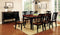 DOVER Black/Cherry 9 Pc. Dining Table Set image