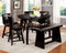HURLEY Black 7 Pc. Counter Ht. Table Set image