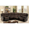 Hadley II Brown/Black Sectional w/ 2 Consoles image