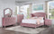 ZOHAR Queen Bed, Pink image