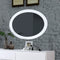 LENNART II White Oval Mirror image