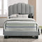 NERINA Twin Bed, Light Gray image
