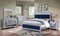 MAIREAD Cal.King Bed, Silver/Navy image