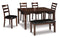 Coviar Dining Table and Chairs with Bench (Set of 6) image