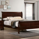 LOUIS PHILIPPE Queen Bed, Cherry image