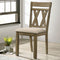 TEMPLEMORE Side Chair (2/CTN), Light Brown/Beige image