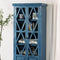 ZENIA Curio Cabinet, Denin Blue image