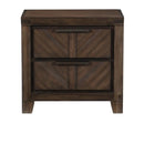 Homelegance Parnell Nightstand in Rustic Cherry 1648-4 image
