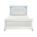 Homelegance Alonza Queen LED Panel Bed 1845LED-1 image