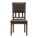 Homelegance Frazier Park Side Chair in Dark Cherry (Set of 2) image