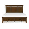 Homelegance Frazier King Upholstered Storage Platform Bed in Dark Cherry 1649K-1EK* image