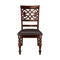 Homelegance Creswell Side Chair in Dark Cherry (Set of 2) image