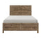 Homelegance Furniture Mandan Queen Panel Bed in Weathered Pine 1910-1* image