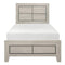 Homelegance Furniture Quinby Twin Panel Bed in Light Brown 1525T-1 image