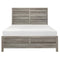 Homelegance Furniture Mandan Full Panel Bed in Weathered Gray 1910GYF-1* image