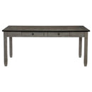 Homelegance Granby Dining Table in Coffee and Antique Gray 5627GY-72 image