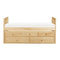 Homelegance Bartly Twin/Twin Trundle Bed w/ 2 Storage Drawers in Natural B2043PR-1* image