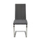 Homelegance Yannis Side Chair in Chrome Metal  (Set of 2) image