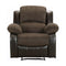Homelegance Furniture Granley Reclining Chair in Chocolate 9700FCP-1 image