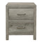 Homelegance Furniture Mandan 2 Drawer Nightstand in Weathered Gray 1910GY-4 image