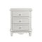Homelegance Clementine 3 Drawer Night Stand in White B1799-4 image