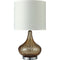 Donna Amber 15"H Glass Amber Table Lamp image
