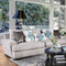 Renesmee Gray/Silver/Blue Sofa image
