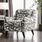 Patricia Ivory/Black Animal Pattern Chair image
