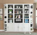 Parker House Catalina 6 Piece Open Top Bookcase in Cottage White image