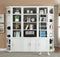 Parker House Catalina 6 Piece Open Top Bookcase in Cottage White image