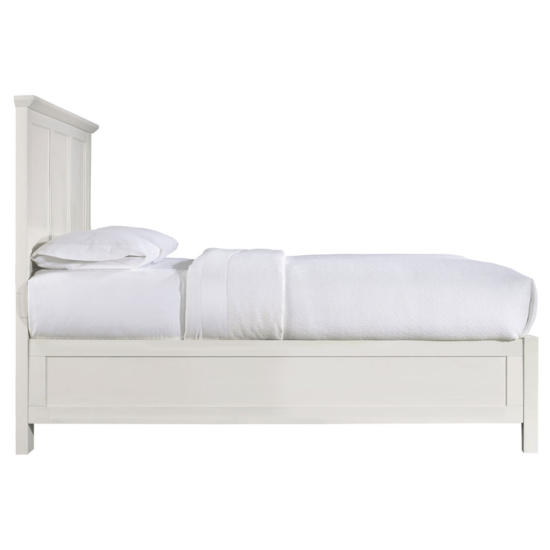 Modus Furniture Paragon White Panel Bed
