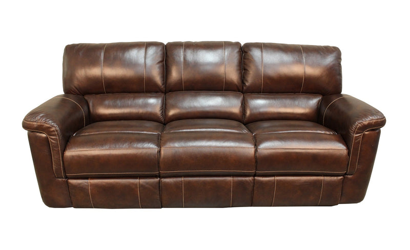 Parker House Hitchcock Dual Power Recliner Sofa in Cigar image