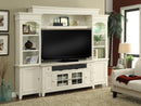 Parker House Tidewater 62" Console Entertainment Wall in Vintage White image