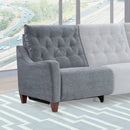 Parker House Chelsea Power Left Arm Facing Recliner in Willow Grey image