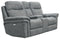 Parker House Mason Loveseat Dual Reclining Power with USB Charging Port and Power Hradrest in Carbon image