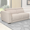 Parker House Noho Power Left Arm Facing Loveseat in Bisque image